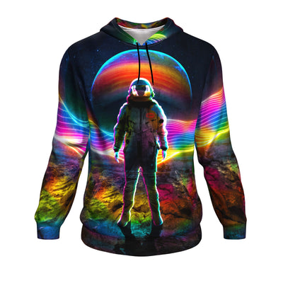 Rainbow Astronaut Hoodie - Lumi Prints