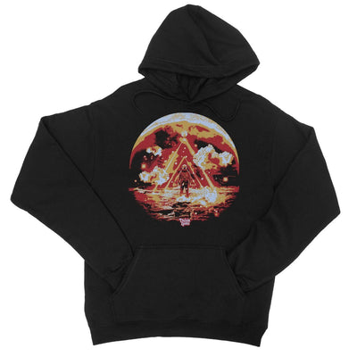 Cosm Black College Hoodie - Lumi Prints