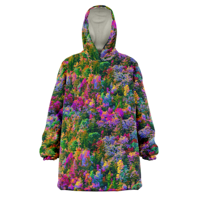 Psychedelic Autumn Snug Hoodie - Lumi Prints