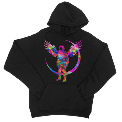 Night Angel College Hoodie - Lumi Prints
