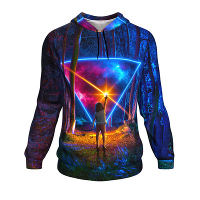 Awe & Wonder All Over Print Hoodie - Lumi Prints