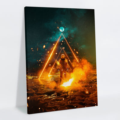 COSM Gold Canvas Print - Lumi Prints