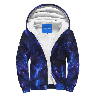 Deep Chaos Sherpa Hoodie - Lumi Prints