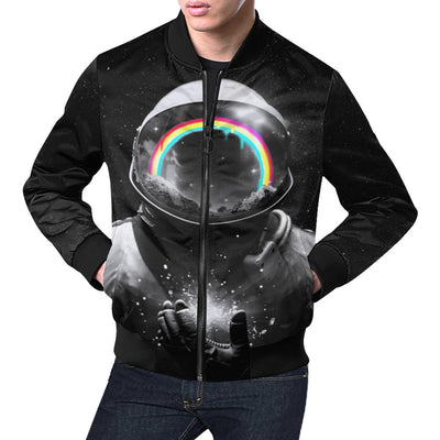 Cosmic Hope Bomber Jacket - Lumi Prints
