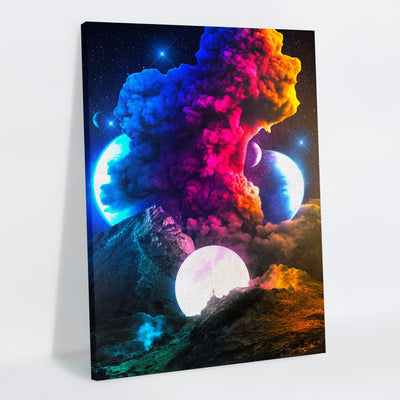 Coloruption Canvas Print - Lumi Prints
