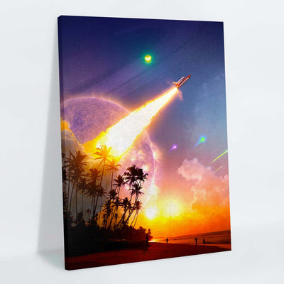 Upward Trajectory Canvas Print - Lumi Prints