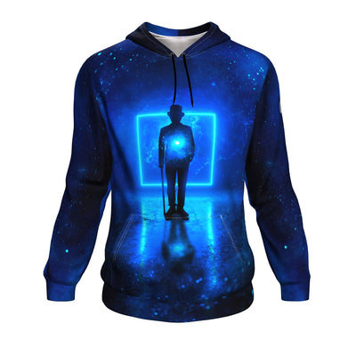 Cosmic Awakening Pullover Hoodie - Lumi Prints