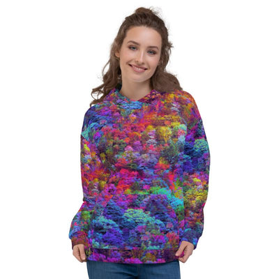 Psychdelic Forest Hoodie - Lumi Prints