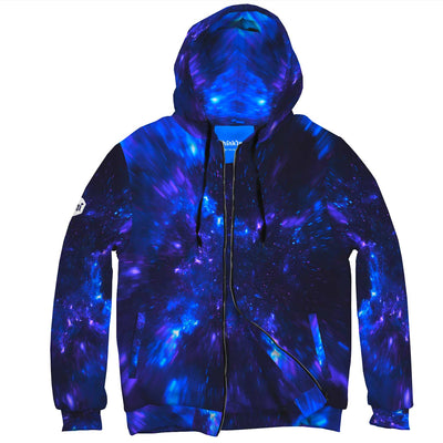 Deep Chaos Zip Hoodie - Lumi Prints
